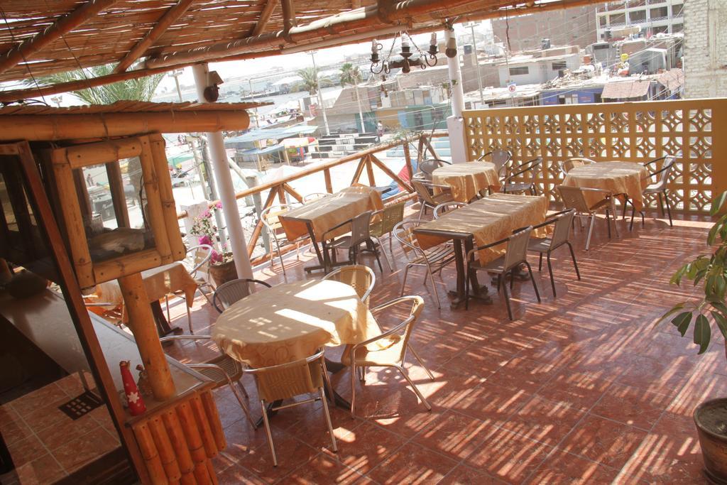 パラカス Refugio Del Pirataホステル エクステリア 写真
